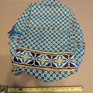 Vera Bradley Blue and Yellow Patterned Bag